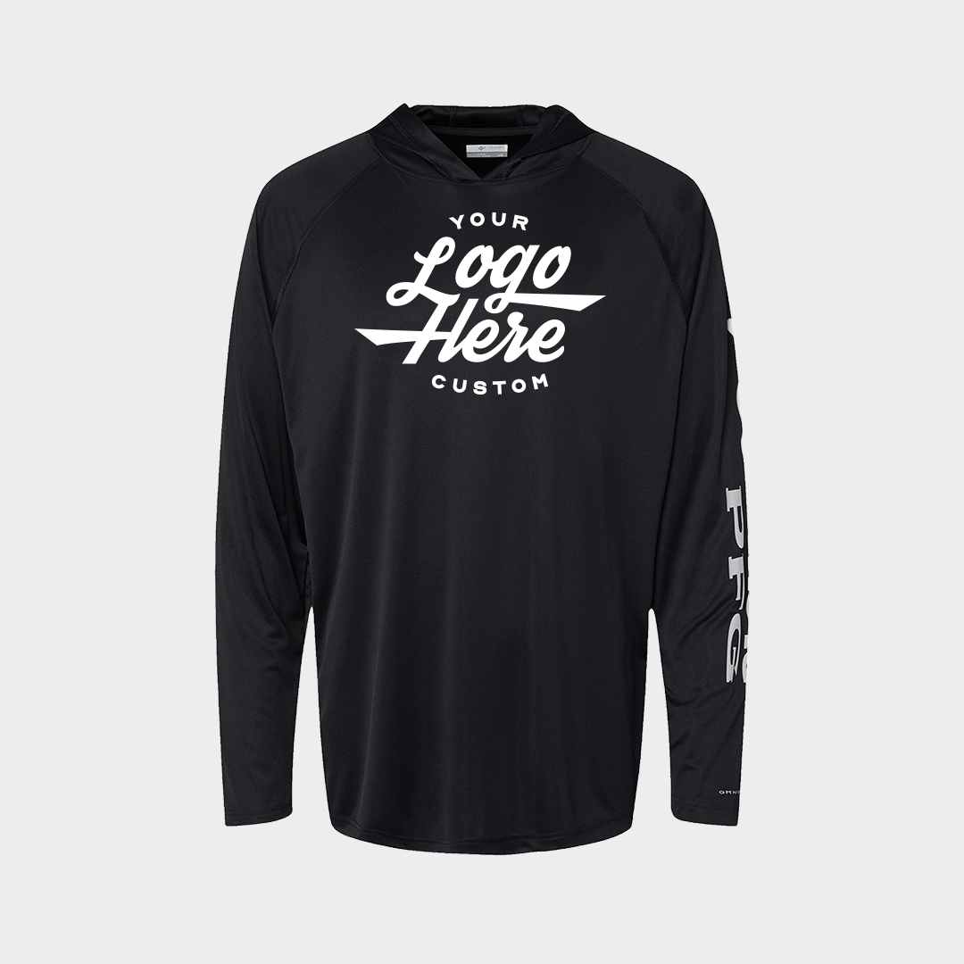 Custom Unisex PFG Terminal Tackle™ Hooded Long Sleeve T-Shirt 212482 -