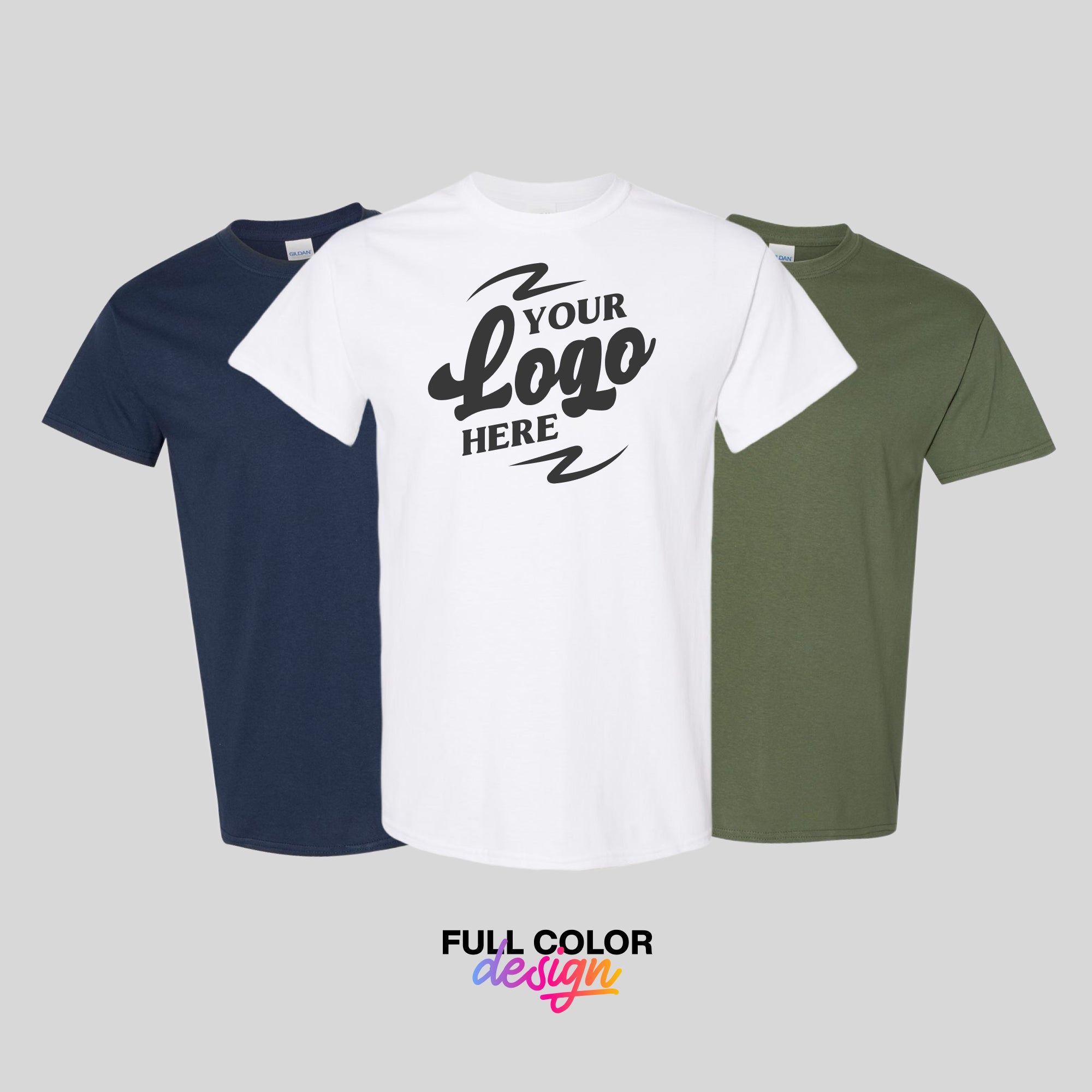 Custom T-Shirt Full Color Gildan 5000