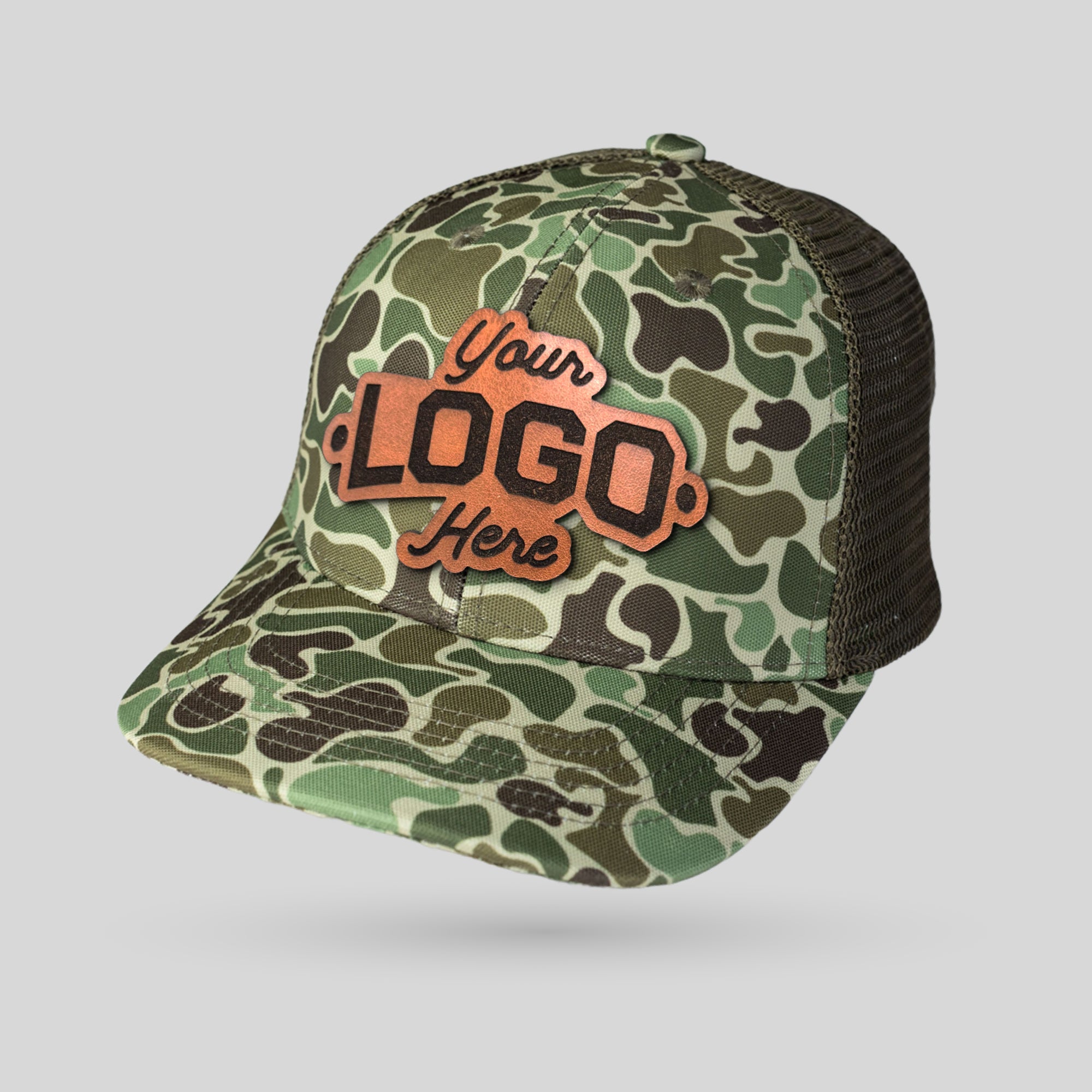 Custom Stealth Camo Trucker Hat