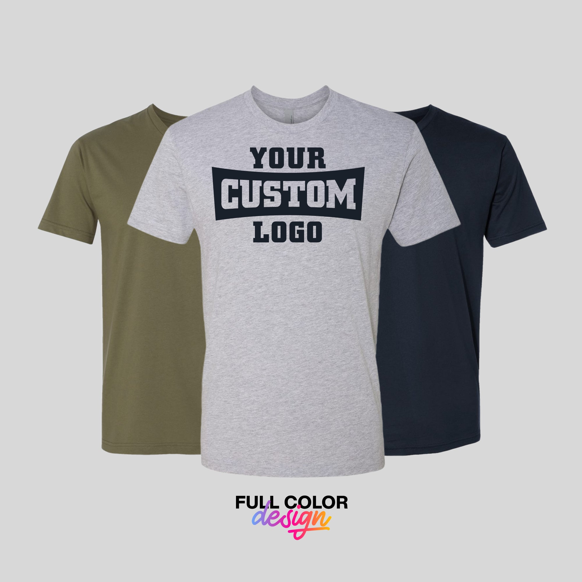 Custom T-Shirt Full Color - Next Level 3600