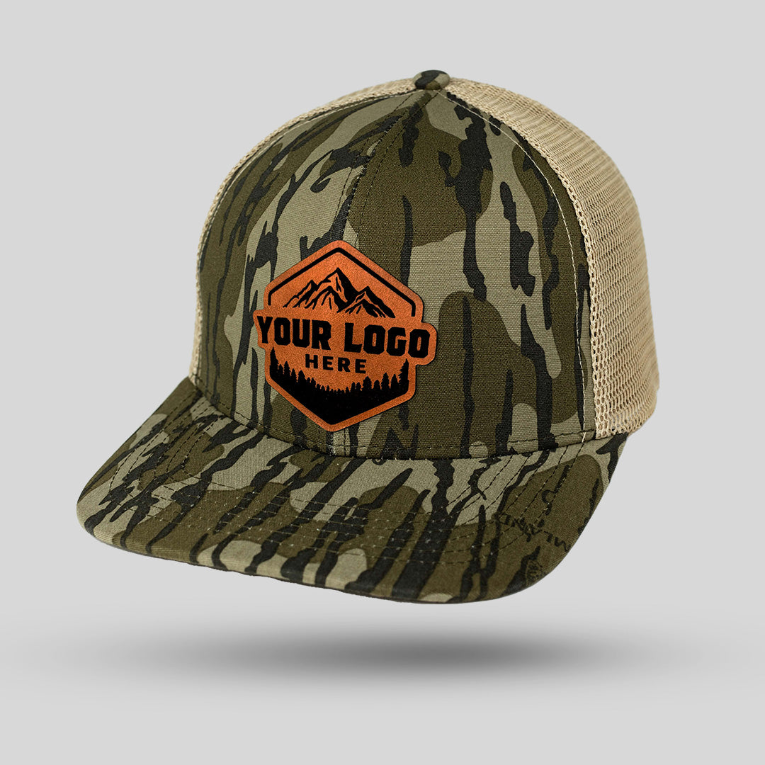 Custom Slate Mossy Oak Trucker Hats