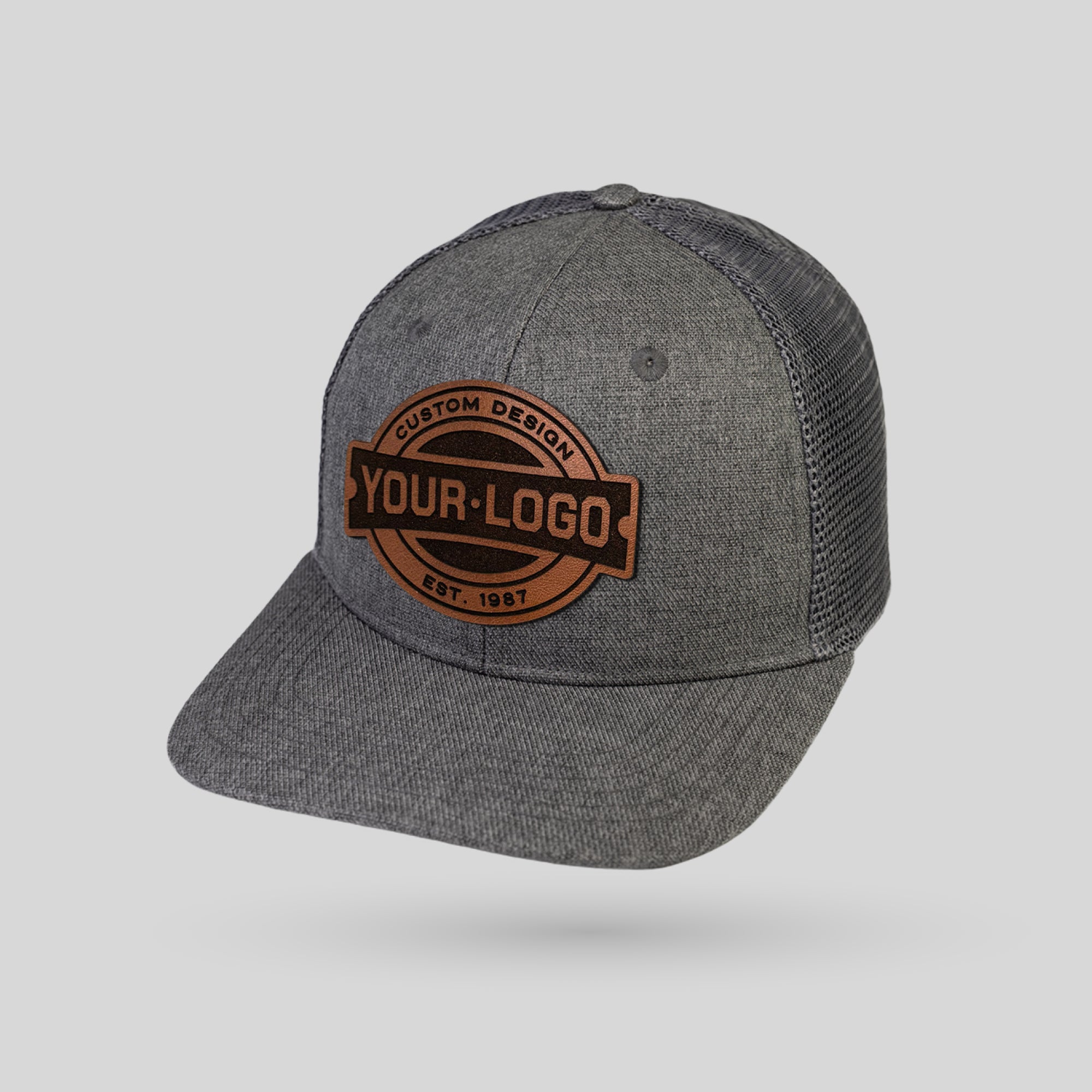 Custom Slate Solids Trucker Hats