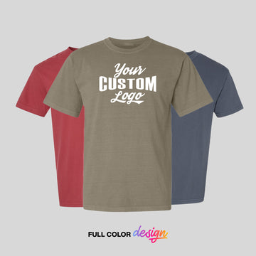 Custom Garment-Dyed Heavyweight T-Shirt - Comfort Colors 1717