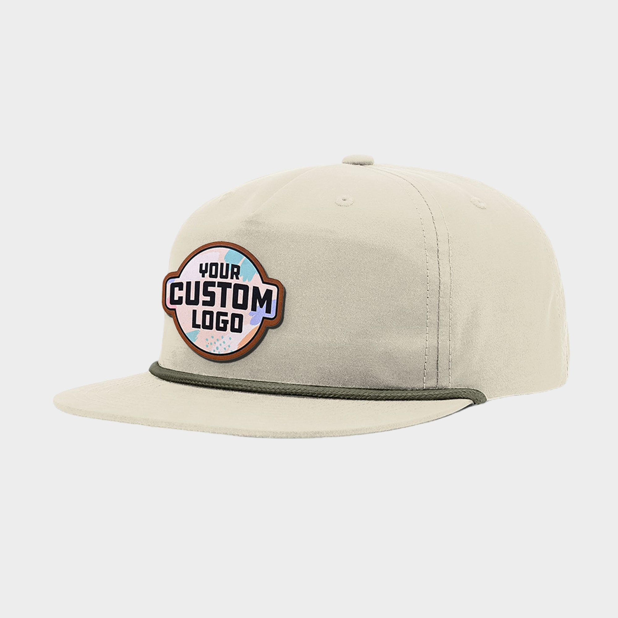Custom Full-Color Leather Patch Rope Hat - Richardson 256 UMPQUA