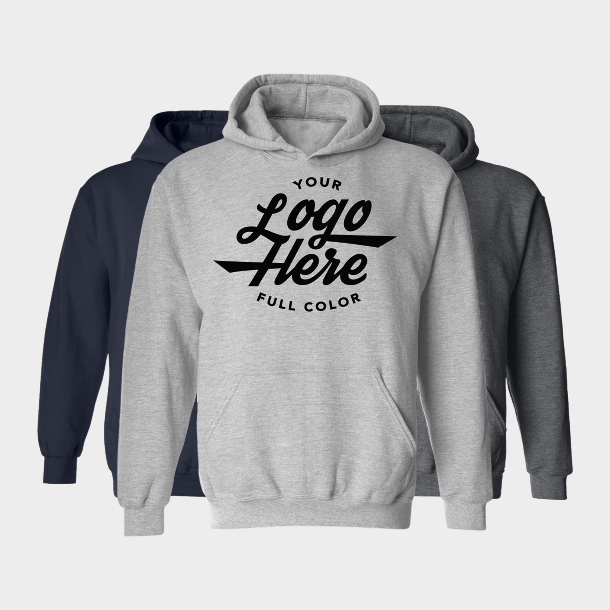Custom Heavy Blend Full Color Hoodie - Gildan 18500
