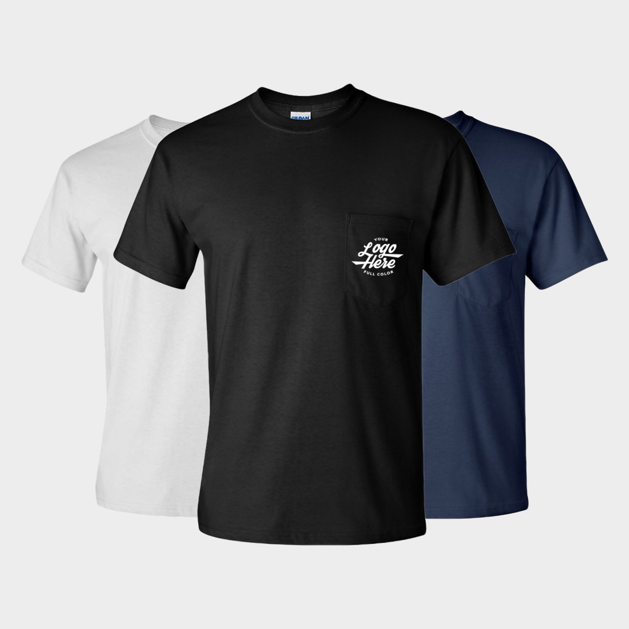 Custom T-Shirt Full Color Gildan 2300 - Ultra Cotton® Pocket