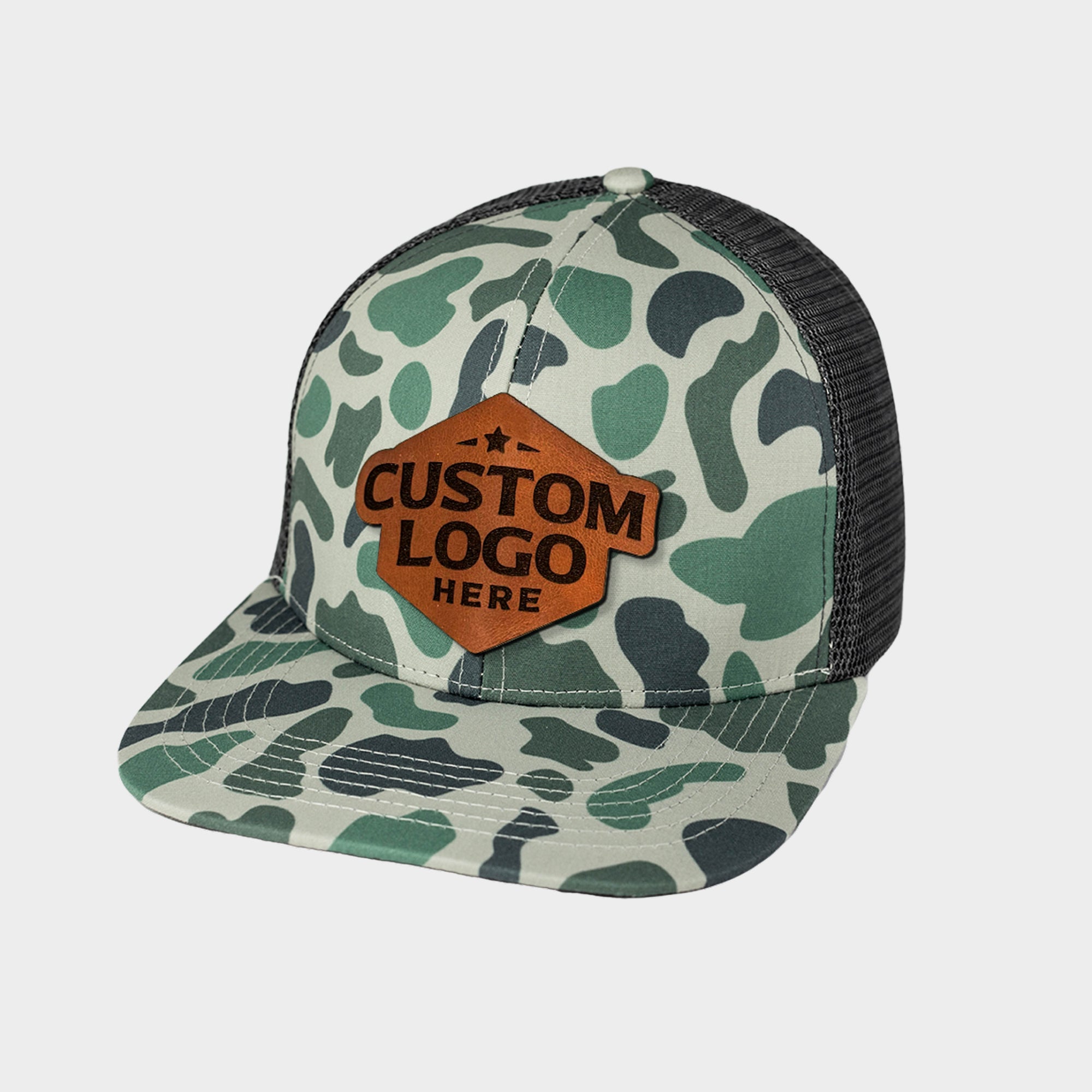 Custom Slate Old’s Cool Trucker Hats - Lost Hat Co.