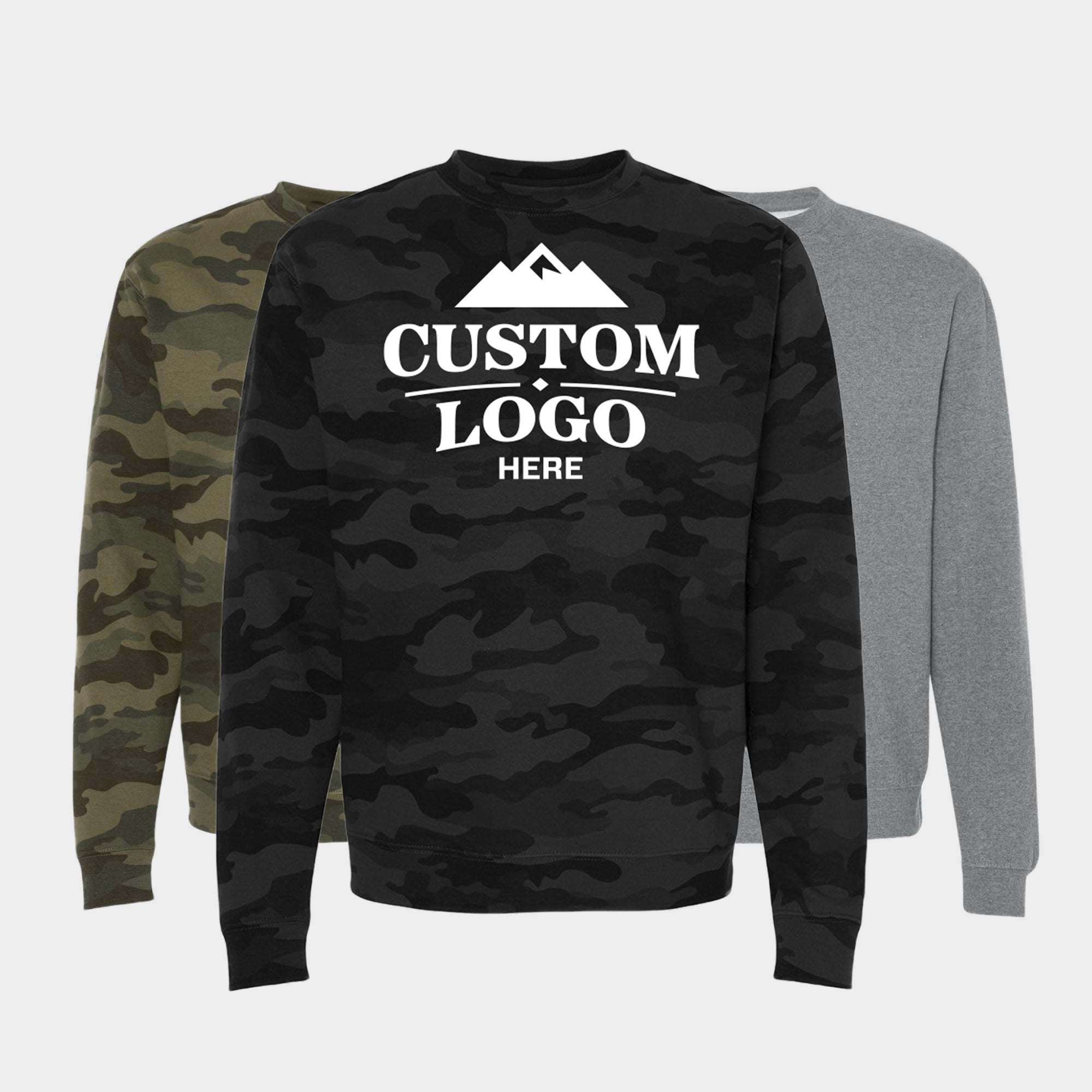 Custom Midweight Crewneck Sweatshirt - SS3000