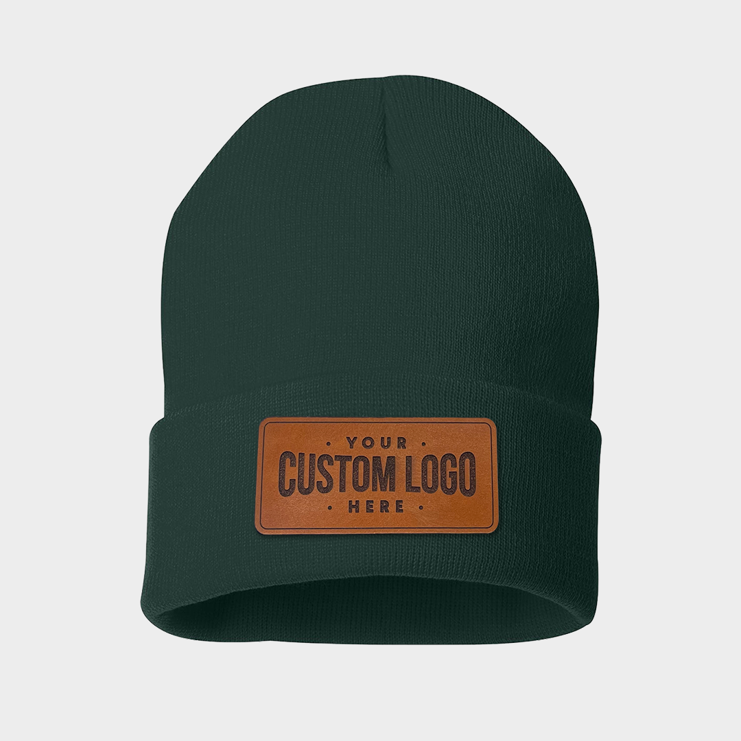 帽子 SupplierStuds Cross Leather Patch Baenie Studs Cross Leather Patch Beanie｜SUPPLIER｜