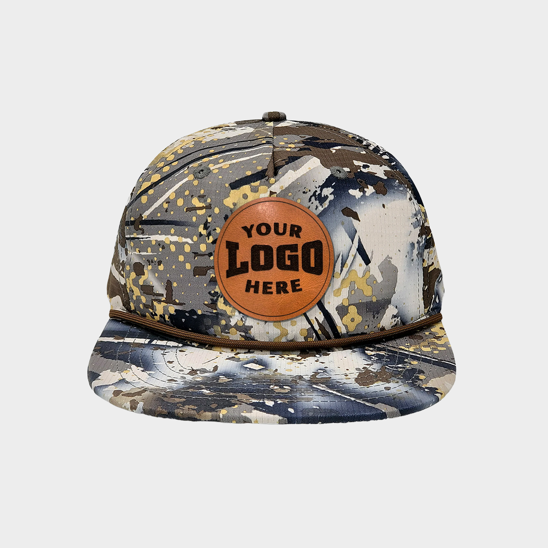Custom Leather Patch Goat Rope Hat SKRE Gear - Lost Hat Co.