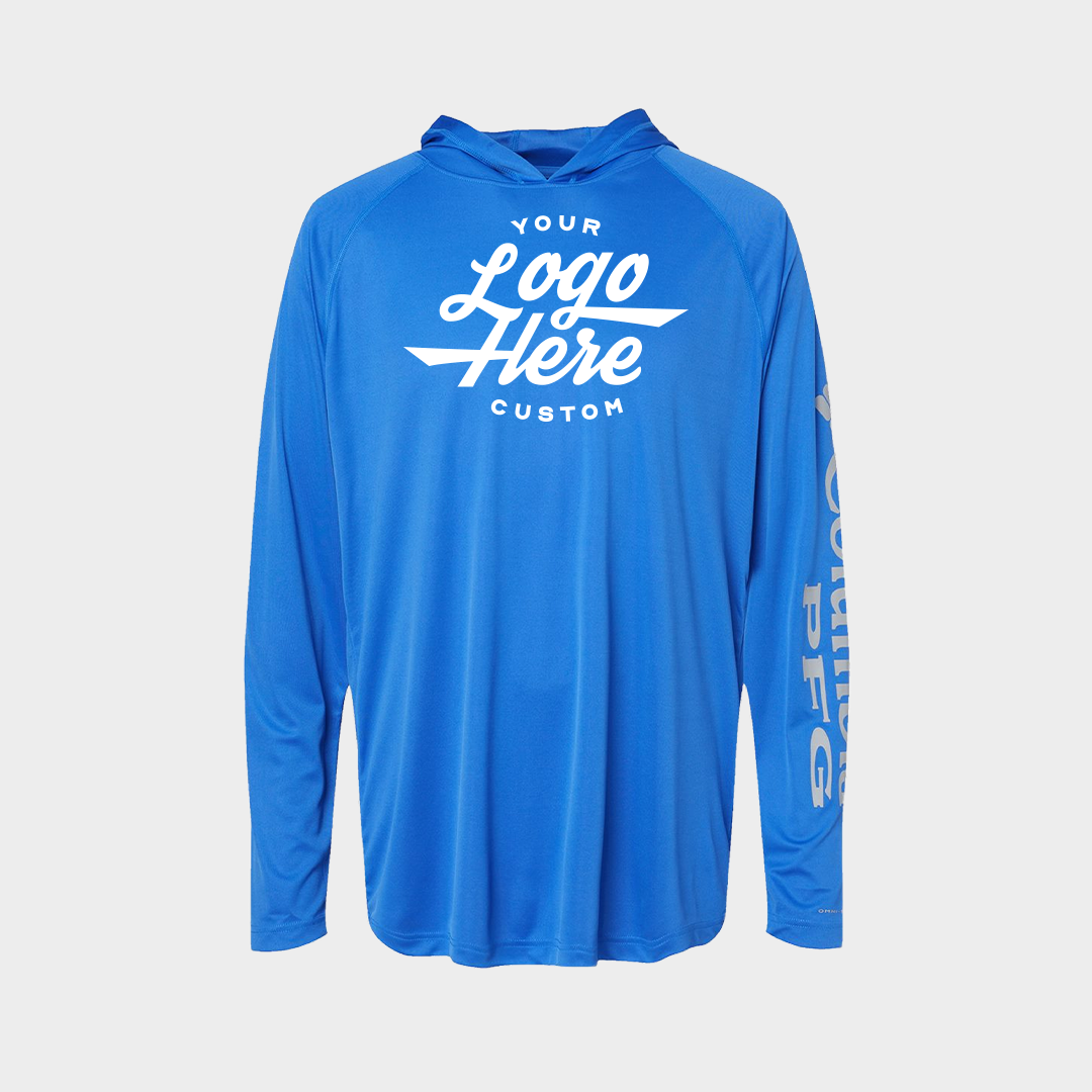 Custom Unisex PFG Terminal Tackle™ Hooded Long Sleeve T-Shirt 212482 -
