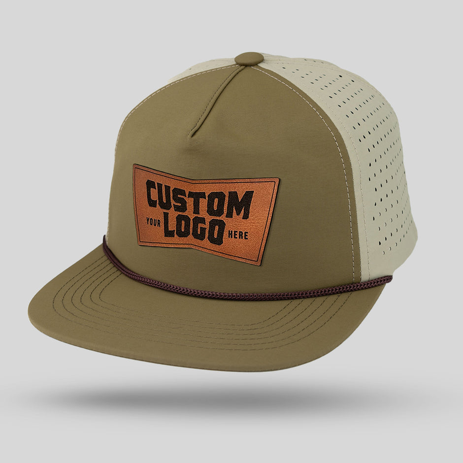 Custom 5 Panel Rope Hats | Personalized Patch Hats