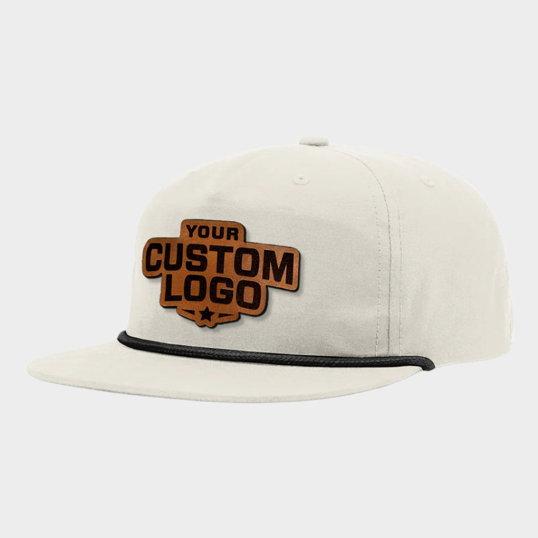 Custom Leather Patch Rope Hat - Richardson 256 UMPQUA display picture 2