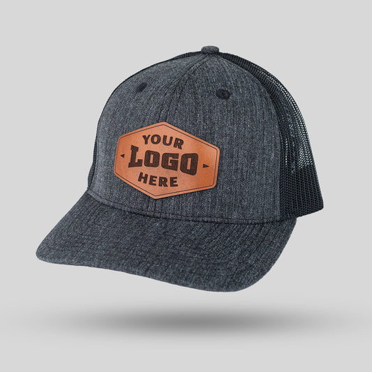 Custom Leather Patch Hats Wholesale and No Minimum, Leather Patch Hats –  Von Burton Supply Co.