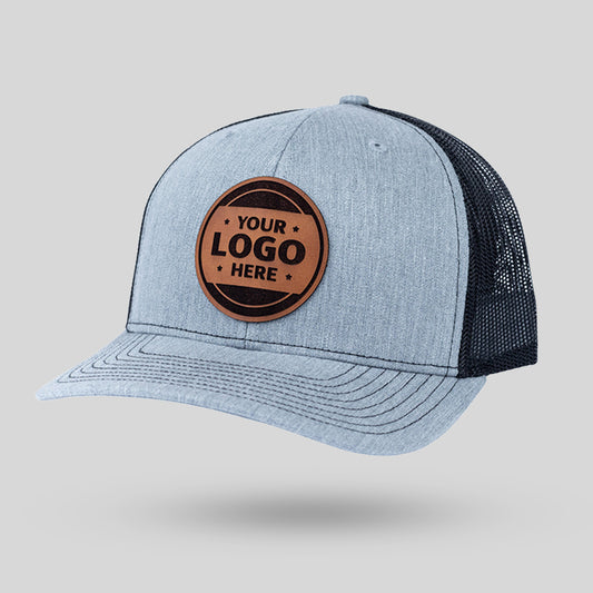 Custom Leather Patch Hat – Driftwood Leather Co.
